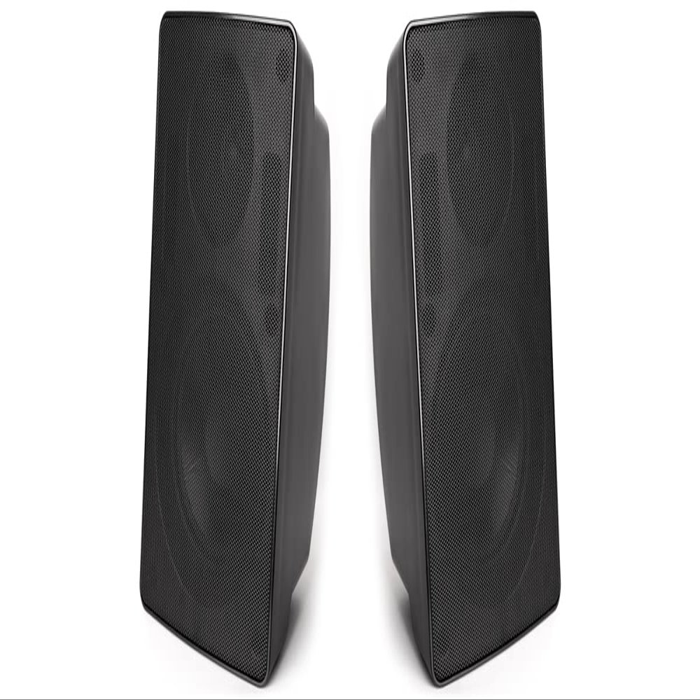 Pure Resonance Audio S6 6.5" Outdoor Surface Mount Loudspeaker (2-Pack, Black)