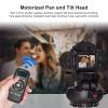 2.4G Electronic Camera Tripod Head, Motorized Panoramic Tripod Head + 360 Rotation + Tilt 35 + Remote Control, Works with Mobile Phone, DSLR Camera view 4