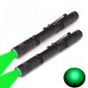 WONDSUNSON 2 x Green Light Pen Type Penlight Flashlight One Mode Green Light LED Torch for Camping Hiking Fishing Hunting Animal Protecting Night Vision view 1