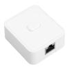2 Port Gigabit Ethernet Network Switch, RJ45 Network Splitter Adapter, Support Cat 5, Cat 5e, Cat 6, and Cat 7, Extender Switch, 2 in 1 Out 1 in 2 Out view 2