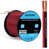 14AWG 100FT Speaker Wire, 2 Conductors Electrical Red Black Cable Hookup LED Lighting Strips Flexible Wire Extension Cord 14 Gauge Copper Clad Aluminum Copper Wire 12V/24V DC Cable view 1