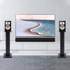 28Inch Bookshelf Speaker Stands Floor Speaker Stands,Heavy Duty Studio Monitor Stands Surround Sound Home Theater Speakers with Sand Filling Tuning Function (28inch) view 2