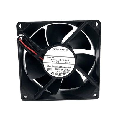 3110GL-B4W-B54 DC12V 0.30A 8025 8cm 2-Wire case Cooling Fan