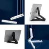 Magik 2-4 Pc Adjustable Stand Desktop Holder Mount Folding Non-Slip for Tablet iPad (Black 17.99) view 2