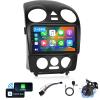 2+64G Android Stereo for Volkswagen Beetle 2004-2010 Support Wireless Carplay Android Auto with 9 Touchscreen GPS Navigation Bluetooth USB WiFi FM/RDS Radio Receiver AHD Backup Camera + External Mic view 1