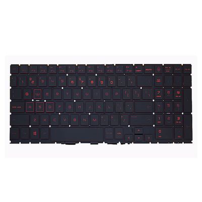 Bayjebu New/Orig Parts for HP OMEN 15-DC 15T-DC TPN-Q211 15.6" Keyboard US-English Red-Backlit