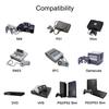 4 Port RCA to HDMI Converter 1080P/720P RCA Composite CVBS AV Switch to HDMI Converter Adapter Support 4:3/16:9 Switch, for Sega Xbox PS1 PS2 PS3 N64 NGC SNES WII VHS VCR Camera DVD(With Remote view 2