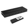 4 Port RCA to HDMI Converter 1080P/720P RCA Composite CVBS AV Switch to HDMI Converter Adapter Support 4:3/16:9 Switch, for Sega Xbox PS1 PS2 PS3 N64 NGC SNES WII VHS VCR Camera DVD(With Remote view 3