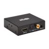 Tripp Lite 4K HDMI to TOSLINK RCA & 3.5mm Stereo Output De-Embedder/Extractor, Seperates Audio Track for Systems Without HDMI, 5.1 Channel Surround Sound, HDCP 2.2, 2-Year Warranty (P130-000-AUDIO2) view 2