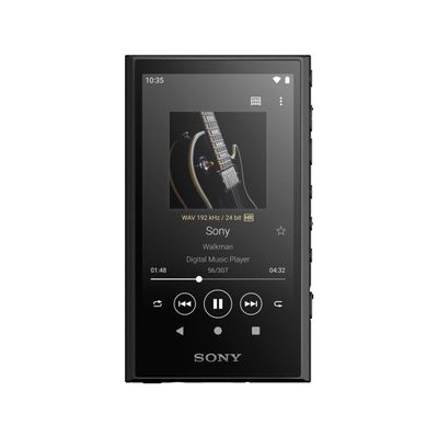 Sony NW-A306 Walkman 32GB Hi-Res Portable Digital Music Player with Android, up to 36 Hour Battery, Wi-Fi & Bluetooth and USB Type-C  Black NW-A306/B, Black