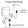 RYDEEN BRK01  Mounting Brackets for Miny Style Cube Cameras with Necessary Screws (can use for CM-AHD1) view 2