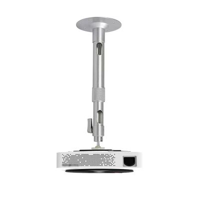 ARZARF Projector Mount Stand Projector Bracket Hoisting Wall Hanging Bracket Projector Hanger Universal Telescopic Hanging Bracket Projector Stand (Size : PH45-120 (67-120cm) Silver)