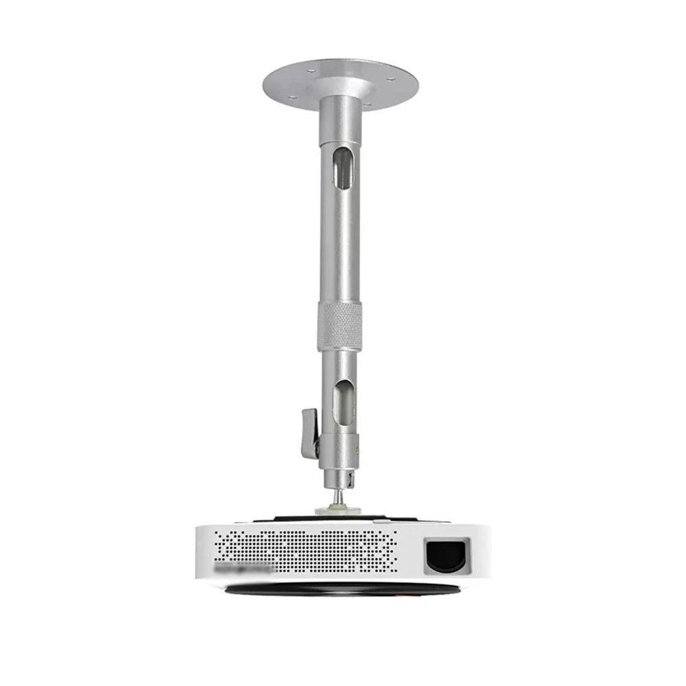 ARZARF Projector Mount Stand Projector Bracket Hoisting Wall Hanging Bracket Projector Hanger Universal Telescopic Hanging Bracket Projector Stand (Size : PH45-120 (67-120cm) Silver)