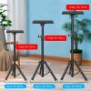 ARZARF Projector Mount Stand Portable Floor Mobile Retractable Tripod Projector Bracket with Tray Adjustable Projector Universal Mobile Tripod Stand Projector Stand (Size : 1.5m(80-150cm)) view 2