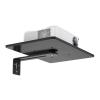 ARZARF Projector Mount Stand Projector Bracket Wall Mounted with Tray Training Universal Pan Tilt Adjustment BedHead Shelf Meeting Projector Shelf Projector Stand view 1