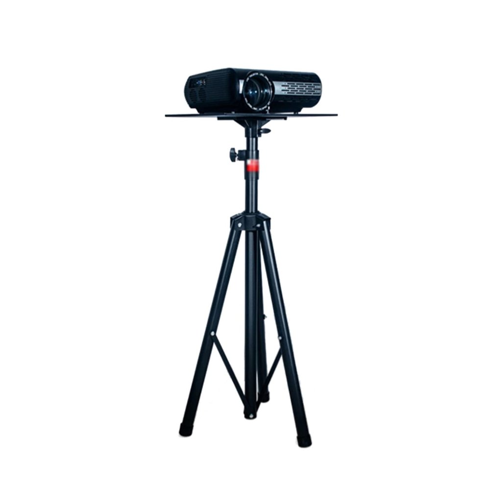Projector Stand Projector Tripod Bracket Universal Vertical Tripod Lifting and Retracting Projector Stand Pan Tilt Base Foldable with Tray Support Projector Mount (Size : 100-180cm)