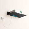 ARZARF Projector Mount Stand Projector Bracket Wall Mounted Shelf Bedside Wall Metal Base Tray Punch Free Office Storage Stand Monitor Wall Shelf Projector Stand (Size : M) view 3