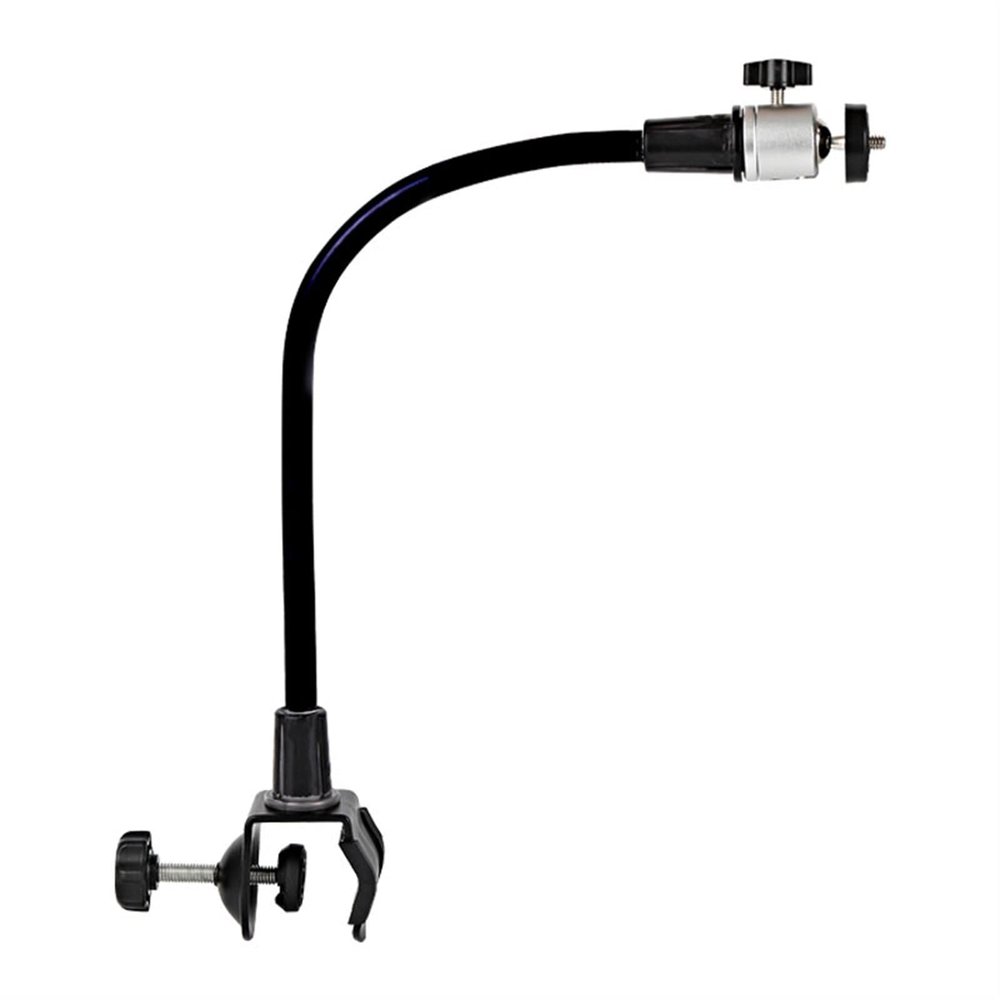 ARZARF Projector Mount Stand Projector Stand Home Universal Bending Clip Desktop Projector Shelf Living Room Conference Room Free Punch Desk Clip Projector Rack Projector Stand (Size : Brass)