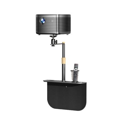 BONAD Projector Bracket Projector Bracket Bedside Wall Hanging Shelf Projector Desktop Perforated Free Bracket Universal Hidden Household Sofa Multi-Function Stand