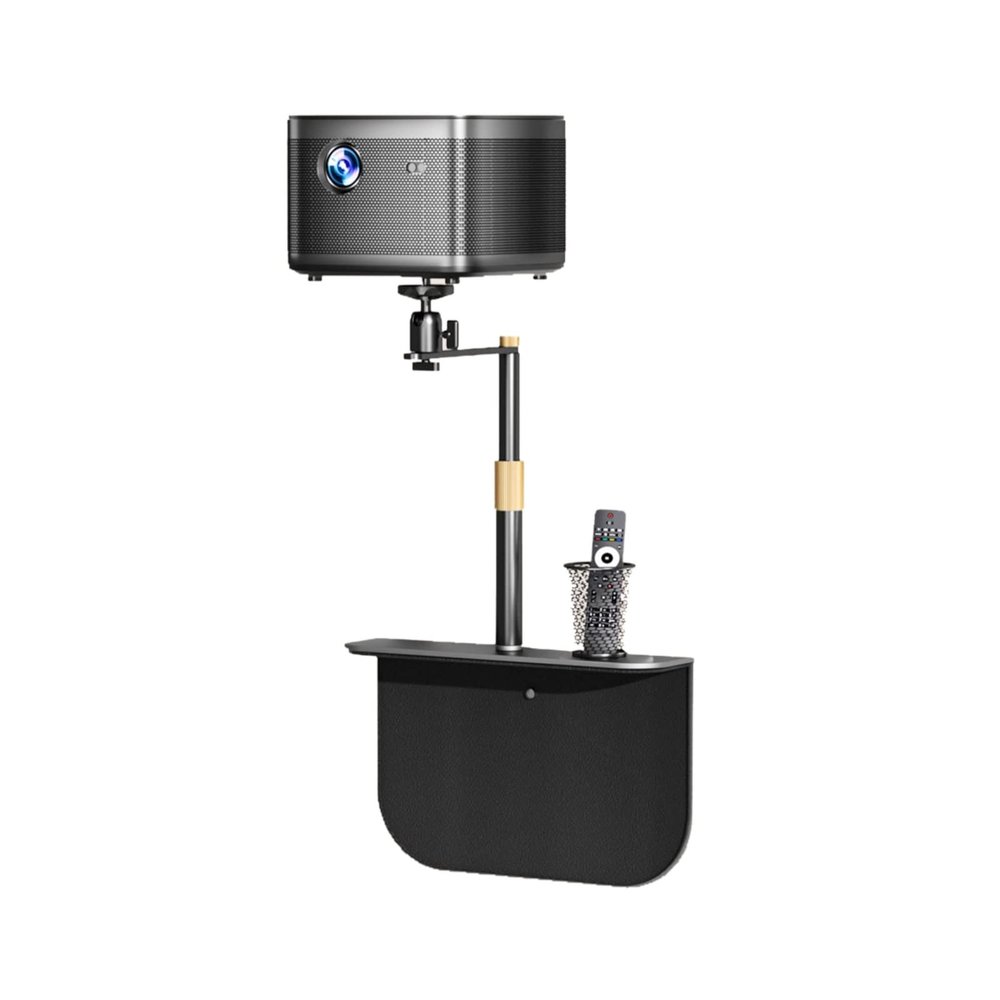 BONAD Projector Bracket Projector Bracket Bedside Wall Hanging Shelf Projector Desktop Perforated Free Bracket Universal Hidden Household Sofa Multi-Function Stand
