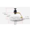 ARZARF Projector Mount Stand Projector Stand Desktop Small Home Bedside Projector Shelf Living Room Conference Room Adjustable Projector Rack Marble Base Projector Stand view 2