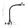 ARZARF Projector Mount Stand Projector Stand Home Universal Bending Clip Desktop Projector Shelf Living Room Conference Room Free Punch Desk Clip Projector Rack Projector Stand (Size : 1) view 2