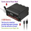 Kastar 4-Pack NP-F980EXP Battery and CH04 Dual Fast Charger Compatible with GyroVu Lightweight Delvcam 7" On-Camera Monitor Avtec 7" On-Camera Monitor TARION Professional On-Camera Monitor X5 view 2