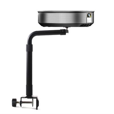 ARZARF Projector Mount Stand Projector Rack Micro Bedside Desktop Single-Hole Projector Universal Punch-Free Stand Retractable Black Projector Stand