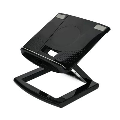 SUNESA Projector Stand Home Projector Bracket Desktop Projector Folding Lifting Notebook Shelf for Conference Office Projector Mount (Color : Black)