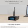 XYGStudy Network Attached Storage (NAS) All-in-One Mini-Computer for Raspberry Pi Compute Module 4 with Personal Network Storage Server (CM4104008 Not Included) (CM4-NAS-Double-Deck) view 2