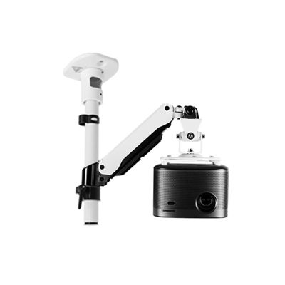 ARZARF Projector Mount Stand Projector Bracket Wall Mounted Projector Hanger Projector Hanger Air Pressure Hover Telescopic Rotation Stand Projector Stand (Color : GAPR07-A)