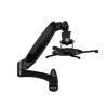 ARZARF Projector Mount Stand Projector Rack Home Wall-Mounted Projector Shelf Living Room Conference Room Telescopic Ceiling Rotating Projector Stand Projector Stand (Size : Brass) view 1