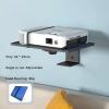 ARZARF Projector Mount Stand Projector Wall Bracket Bedside Shelf with Tray Device Ceiling Projector Table Floor to Home Living Room Bedroom Projector Stand view 4