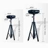 ARZARF Projector Mount Stand Projector Tripod Bracket Universal Vertical Tripod Lifting and Retracting Projector Stand Pan Tilt Base Foldable with Tray Support Projector Stand (Size : 65-115cm) view 2