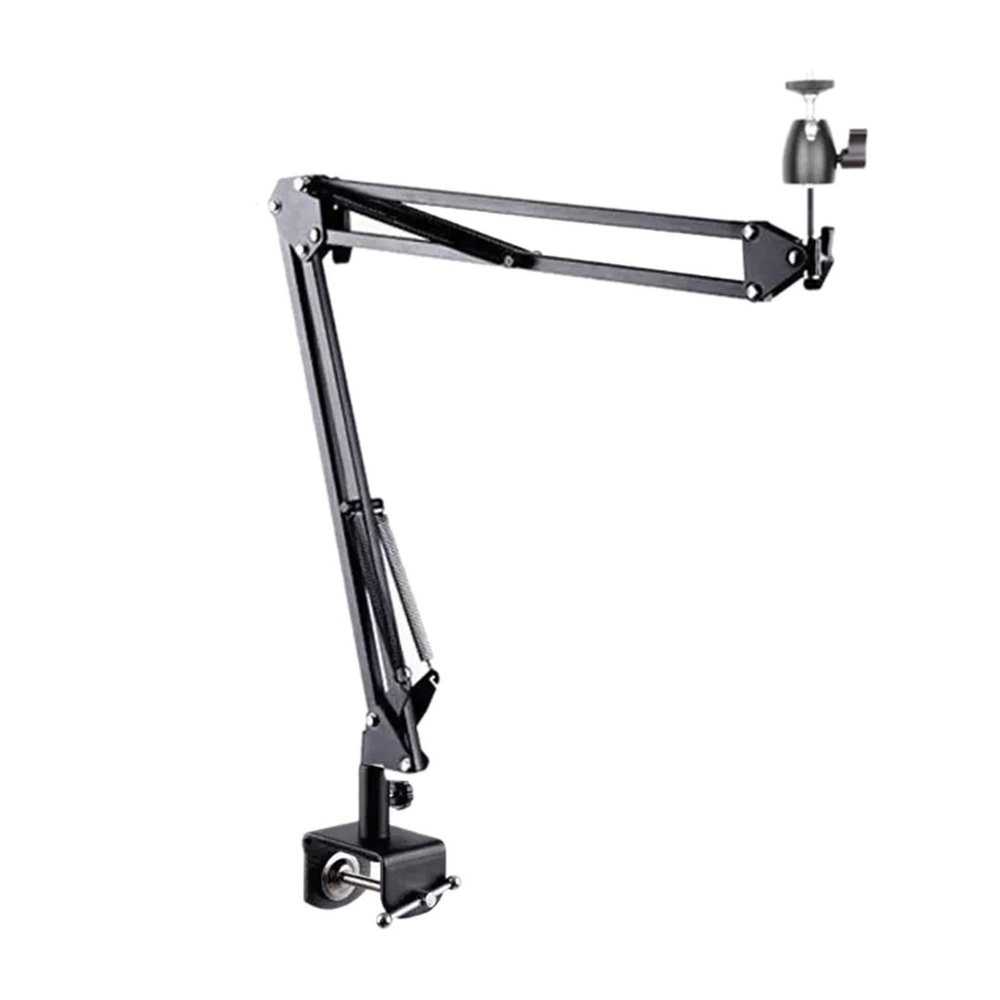 ARZARF Projector Mount Stand Projection Double Section Cantilever Foldable Universal Desktop Sofa Ceiling Projection General 6mm Punching Free Bracket Projector Stand (Color : 1)