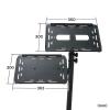 ARZARF Projector Mount Stand Projector Floor Bracket with Tray Mounted Universal Wheel Household Bedside Mobile Rotary Lifting Office Conference Room Projector Stand view 3