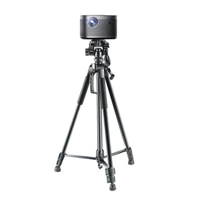 ARZARF Projector Mount Stand Home Projector Support Floor Mounted Hole Free Telescopic Tripod Universal Desktop Bedside Sofa Portable Triangular Support Projector Stand (Size : 170cm)