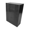 Aluminum Box, Brushed Black Oxide Split Type Aluminum Cooling Case Enclosure Electronic Box for Amplifier GPS(200mm) view 2