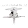 ARZARF Projector Mount Stand Projector Rack Home Wall-Mounted Aluminum Alloy Projector Stand Living Room Conference Room Telescopic Ceiling Projector Shelf Projector Stand (Size : Brass) view 2