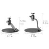 ARZARF Projector Mount Stand Projector Stand Home Miniature Bedside Desktop Projector Shelf Conference Room Living Room Black Metal Projector Rack Rotatable Projector Stand (Size : Brass) view 2