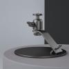ARZARF Projector Mount Stand Projector Stand Home Miniature Bedside Desktop Projector Shelf Conference Room Living Room Black Metal Projector Rack Rotatable Projector Stand (Size : Brass) view 4