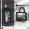 360 Rotating Portable Case for Fire HD 8 / Fire HD 8 Plus Tablet (12th Generation 2022) Shockproof Case with Rotating Stand Hand Strap Shoulder Strap (Black) view 4