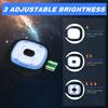 Fibroxify USB Rechargeable Knit Beanie Hat Light, 4 Pieces, Strong and Weak Mode LED Hat Light view 2