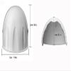 Saindo Universal Sun Rain Shade Camera Cover Shield, 3 Pack view 3