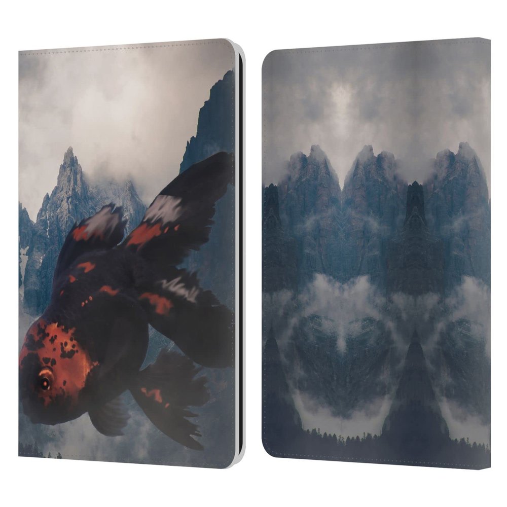 Head Case Designs Officially Licensed Dave Loblaw Night Drifter Sci-Fi and Surreal Leather Wallet Case Compatible with Kindle Paperwhite 1/2 / 3