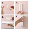 Self-Adhesive Desktop Socket Fixer, Adhesive Punch Free Socket Holder Cable Management Punch Free Surge Protector, Desktop Mountable Plug-in Socket Fixer Bracket Stand (4 pcs White) view 4