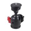 FEICHAO Swivel Tripod Ball Head 1/4" Screw Cold Shoe Mount Adapter for SLR Camera Tripod Microphone Expanded Accessories (Type B+Cold Shoe Mount) view 4