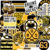 30 PCS American Hockey Stickers for Water Bottle, Laptop, Bicycle, Computer, Motorcycle, Travel Case, Car Decal Decoration Sticker 2-2.5 inches view 1