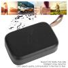 Bluetooth4.2 Speaker, HiFi Sound Stereo Subwoofer Portable USB Mini Music Player, with FM Radio, Hands Calls, for Indoor, Outdoor (Black) view 3