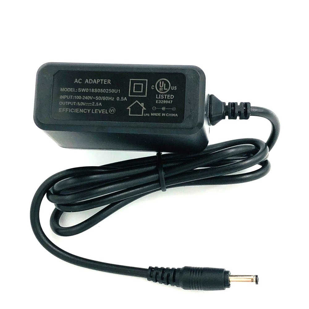 AC Adapter SW018S050250U1 5V 2.5A Power Supply 3.5 mm Tip